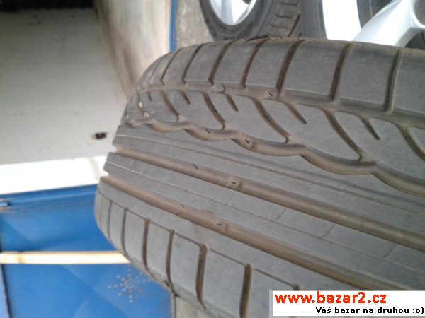Alu 15 5x100 pneu 185/60 Dunlop 