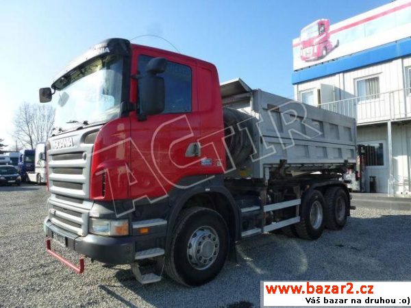Scania R 420 6x4 Sklápěč, 309, r.v. 2008, najeto
