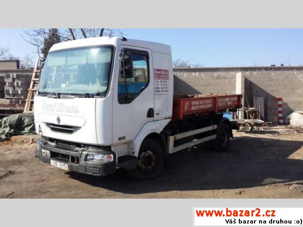 Renault MIDLUM 180, 128, r.v. 2002, najeto 289000