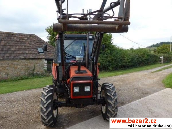 Zetor MTS 43 s čelním nakladačem