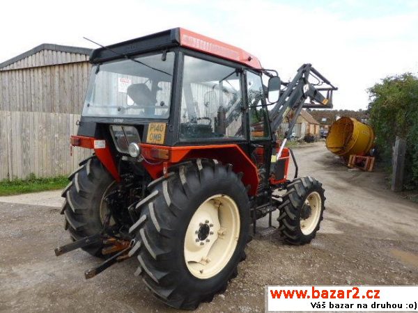Zetor MTS 43 s čelním nakladačem