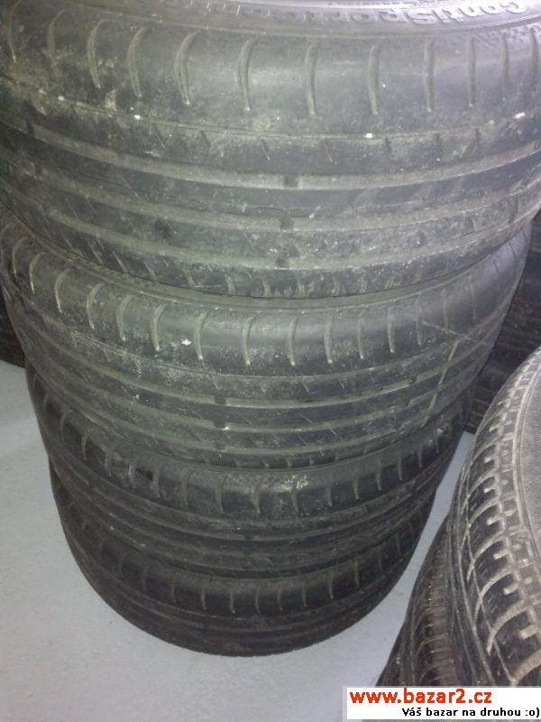 Originál alu disky s pneu Peugeot