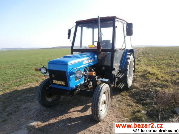 Zetor 6718, 43, r.v. 1977, barva modrá, Nestojí v