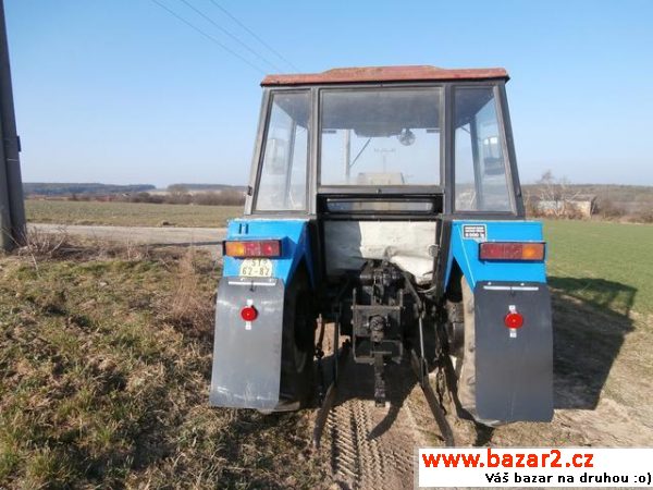 Zetor 6718, 43, r.v. 1977, barva modrá, Nestojí v