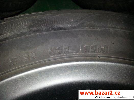 4x alu Dezent 5x100 R 15 s pneu