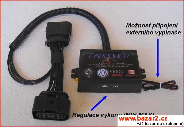 Ekobox - zvýšení výkonu motorů TDI