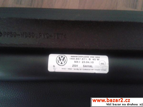 VW Golf V a VI - Roletka 