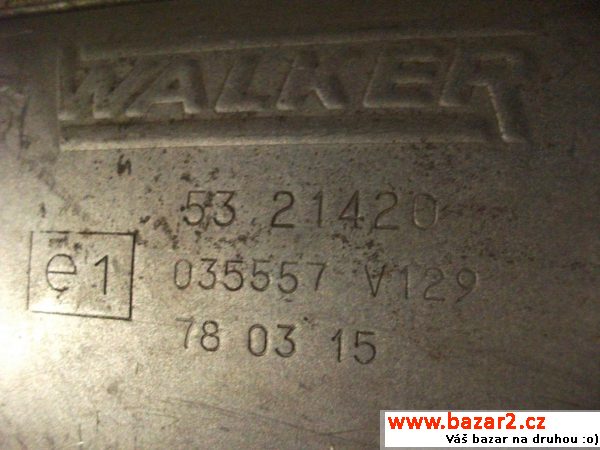 Opel Omega B 2,5 V6 výfuk
