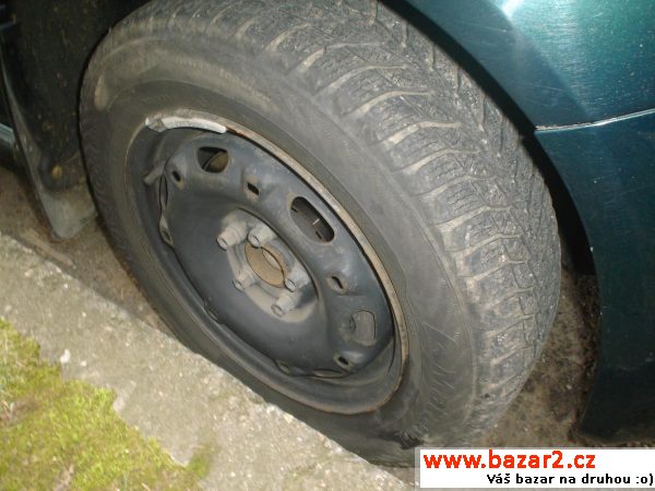 4x kolo se zim. pneu na Fabii