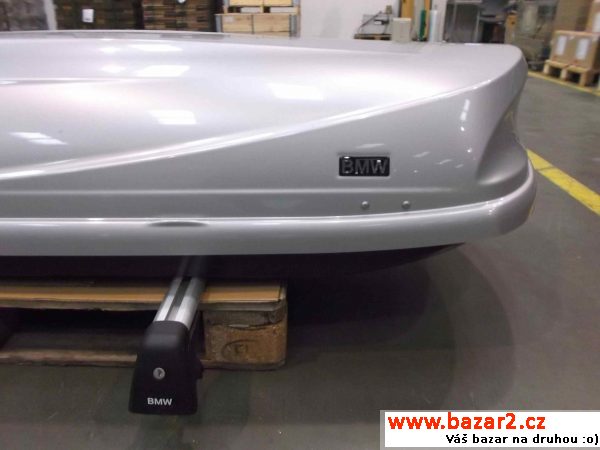 Střešní box + příčníky BMW