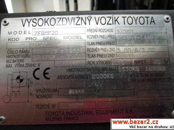 Toyota, rok výroby 2010, elektro, neuvedeno První