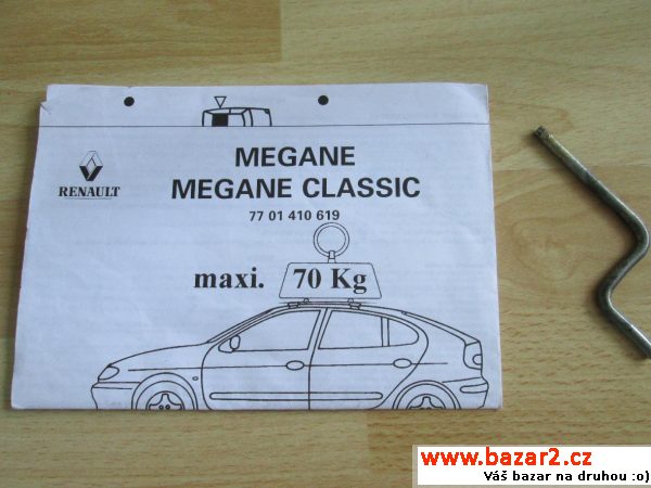 Střešní nosič - příčníky Renault