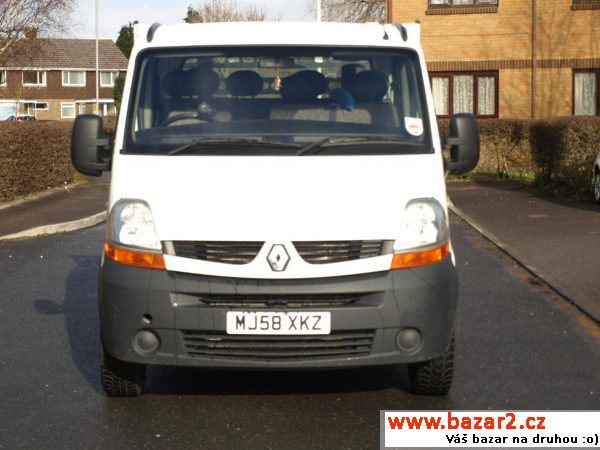 Renault Master 7  míst  flat bed