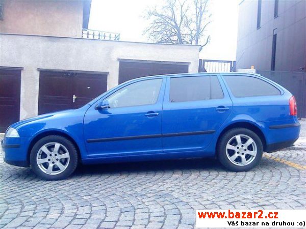 Octavia II 4 x AL disk+pneu 205/16