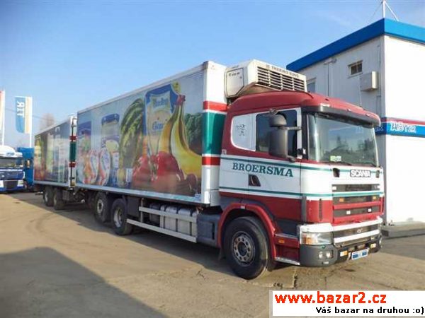 Scania R124GB6X2NA PRŮJEZDNÁ SOUPRAVA, 294, r.v.