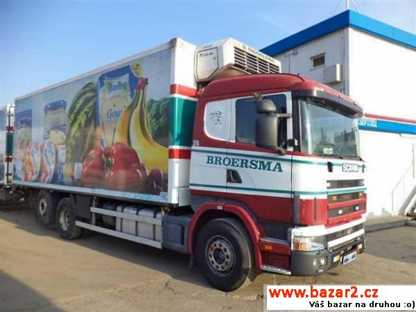 Scania R124GB6X2NA PRŮJEZDNÁ SOUPRAVA, 294, r.v.