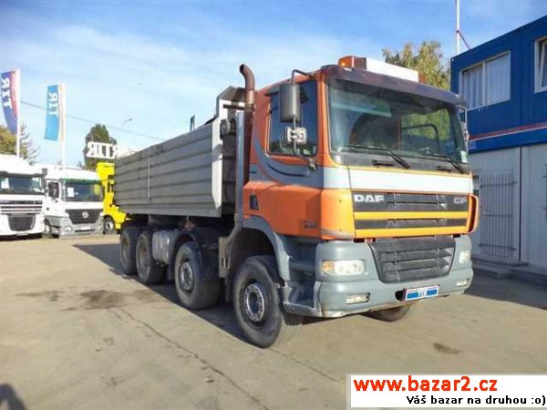 DAF FAD CF85.430 8x4 RETARDER, 315, r.v. 2004,