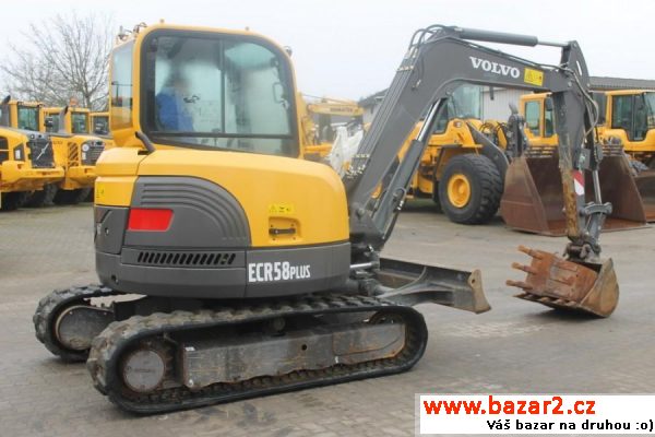 Volvo ECR 58 Plus    rypadlo  bagr
