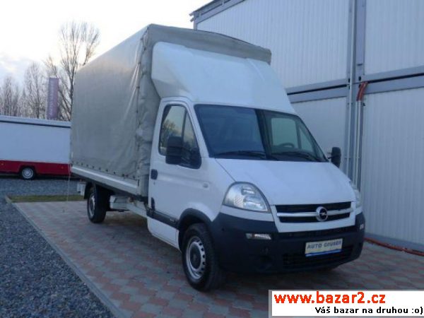 Opel Movano, 2,5 DCI Valník+Plachta+Klima A