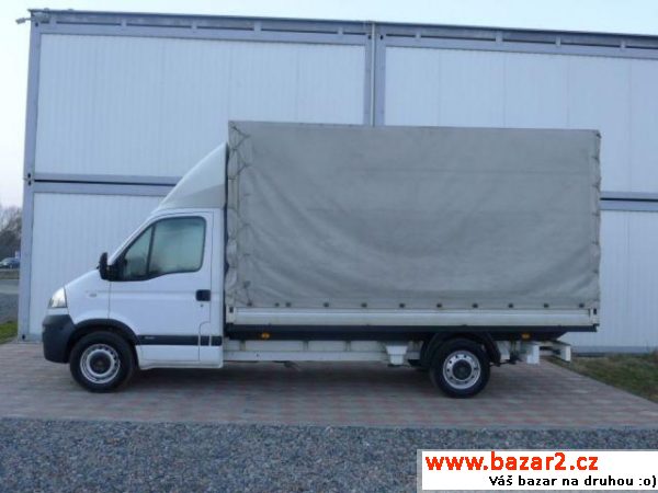 Opel Movano, 2,5 DCI Valník+Plachta+Klima A