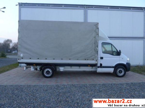 Opel Movano, 2,5 DCI Valník+Plachta+Klima A