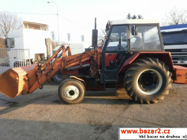 Zetor 7211, 46, r.v. 1985, barva červená, cena je