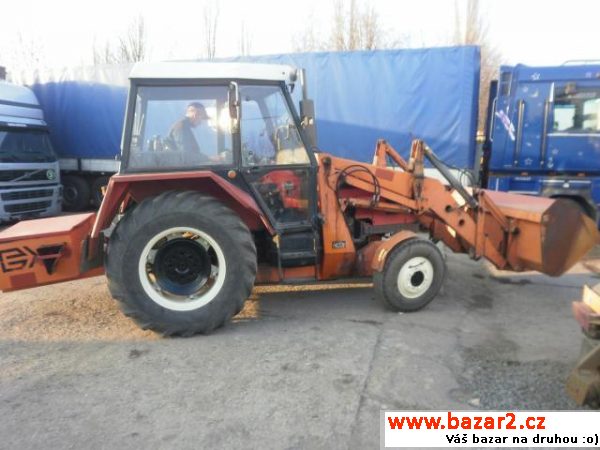 Zetor 7211, 46, r.v. 1985, barva červená, cena je