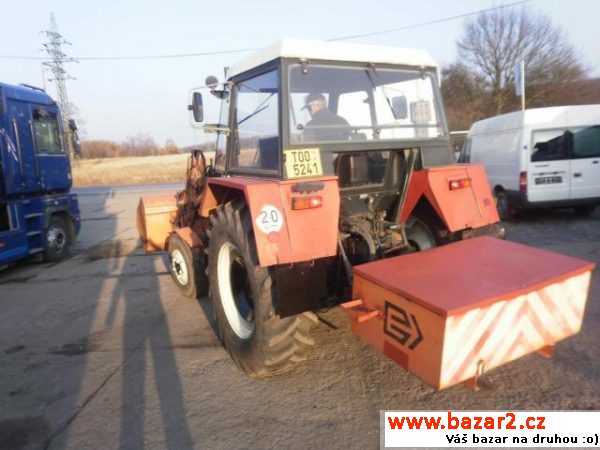 Zetor 7211, 46, r.v. 1985, barva červená, cena je