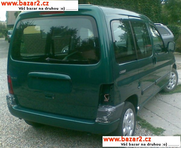 Citroen Berlingo-96-2008 zadní náprava