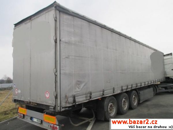 Kögel SNCO 24 P 180 SL, r.v. 2007, barva šedá, ABS