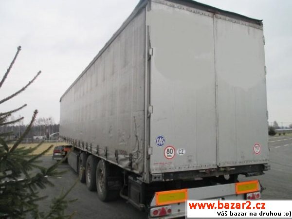 Kögel SNCO 24 P 180 SL, r.v. 2007, barva šedá, ABS