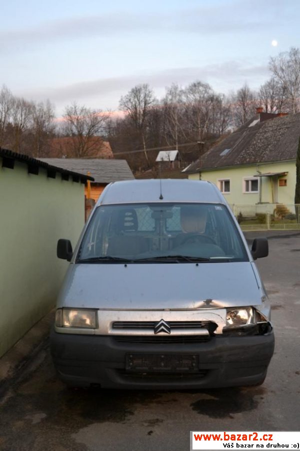   Citroen Jumpy, havarovaný