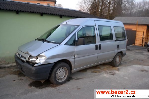   Citroen Jumpy, havarovaný