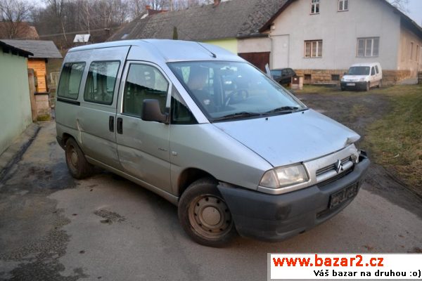   Citroen Jumpy, havarovaný