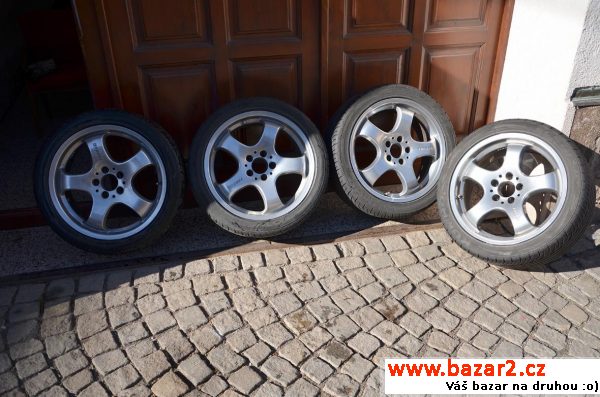 ALu kola 18'+pneu 5x112,Škoda,VW..