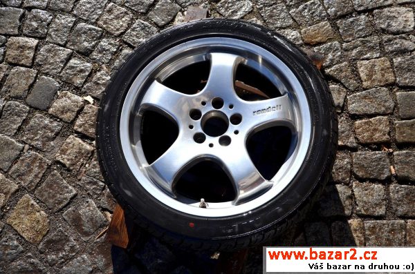 ALu kola 18'+pneu 5x112,Škoda,VW..