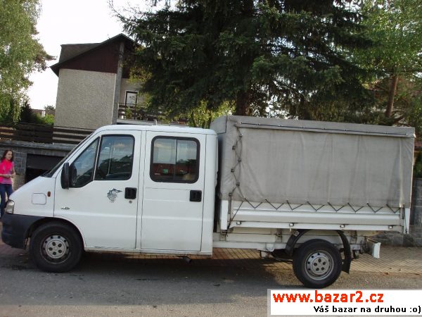 Peugeot Boxer - dvojkabina, valník