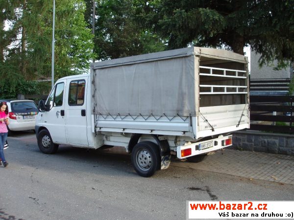 Peugeot Boxer - dvojkabina, valník