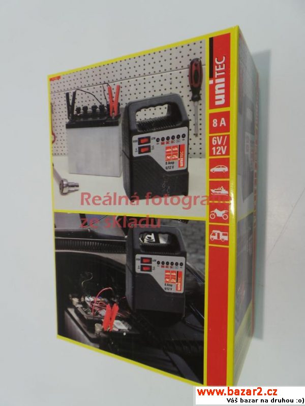 Nabíječka 8 Amp. 6/12V