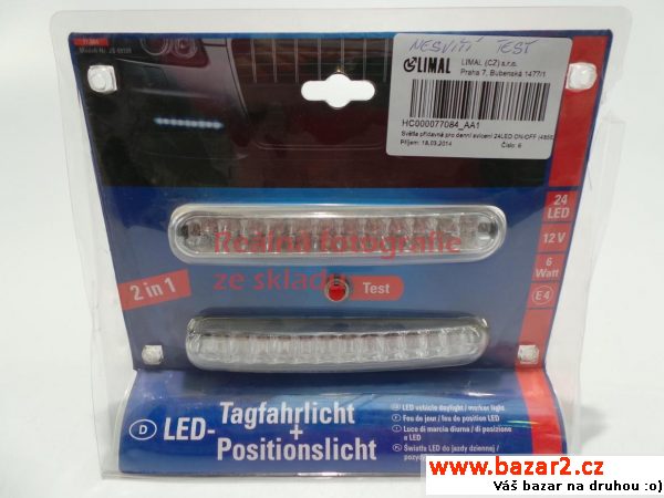 Světla přídavná pro denní svícení 24LED