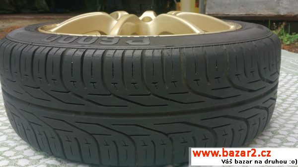 Alu kola  6.00x14 + letní pneu