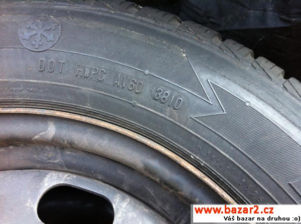 Kola kompletní 5x100 ET38 195/65R15