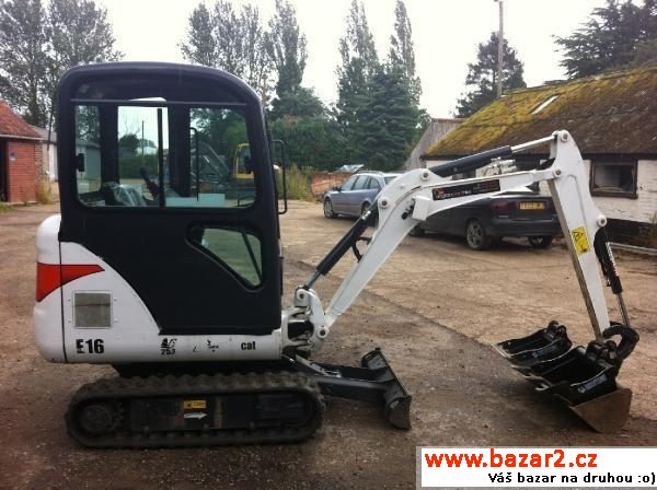 Bobcat E16 minibagr