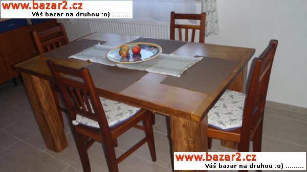 STŮL ZE STARÝCH TRÁMŮ různých rozměrů