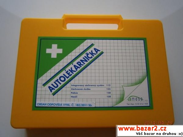 Autolékárnička - expirace 4 roky