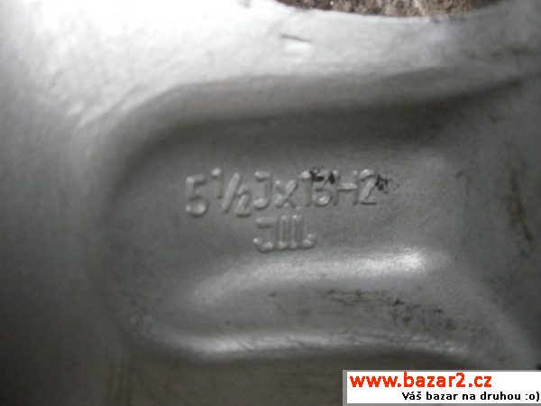 Al disky orig. Škoda 4x100 R13