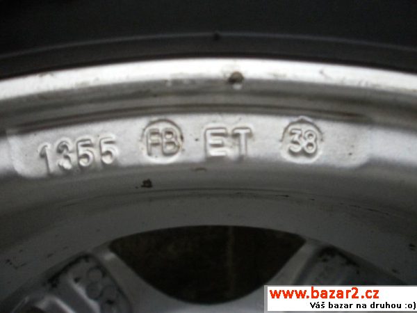 Al disky orig. Škoda 4x100 R13