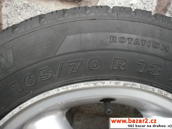 Al disky orig. Škoda 4x100 R13