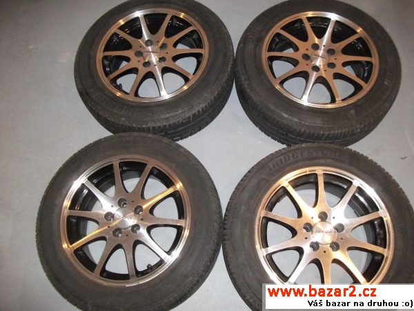 Disky Dezent+pneu Bridgestonbe 