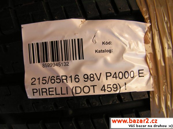 Pirelli P 4000 , 215 / 65 / R16 
